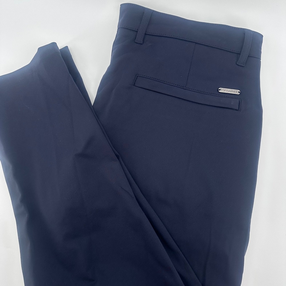 Twillory Performance Pants Mens 34x29 Black Tailored Fit Technical Fabric